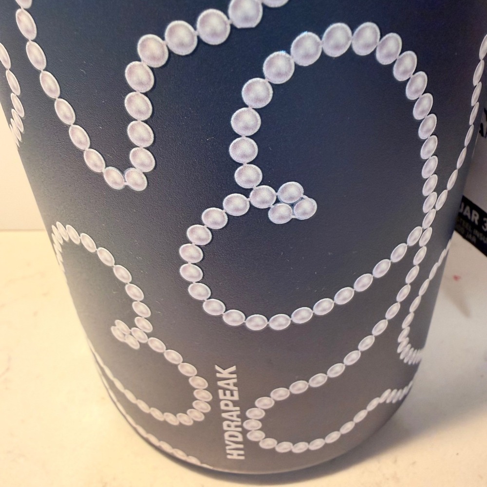 HydraPeak Insulated Food Jar 32 Oz Stainless Steel Wide Mouth Double Wall Pearl - Picture 2 of 14
